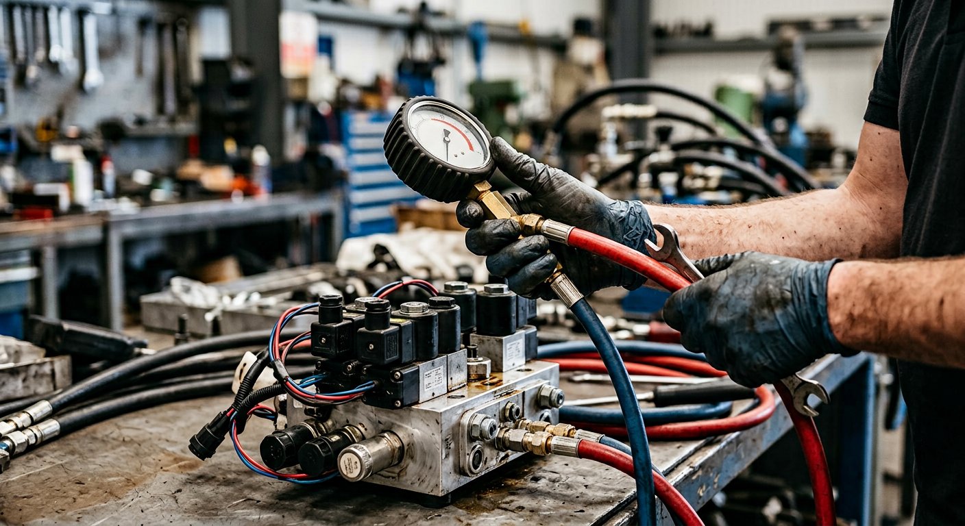 Systematic hydraulic troubleshooting