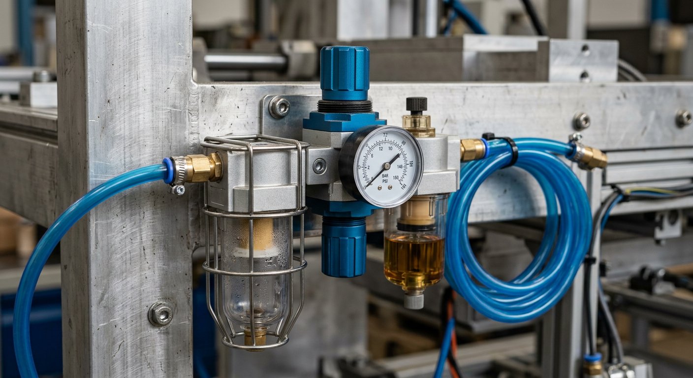 Air preparation: the FRL service unit